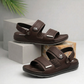 Elite Skechers Leather Dual-Strap Sandals