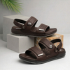 Elite Skechers Leather Dual-Strap Sandals